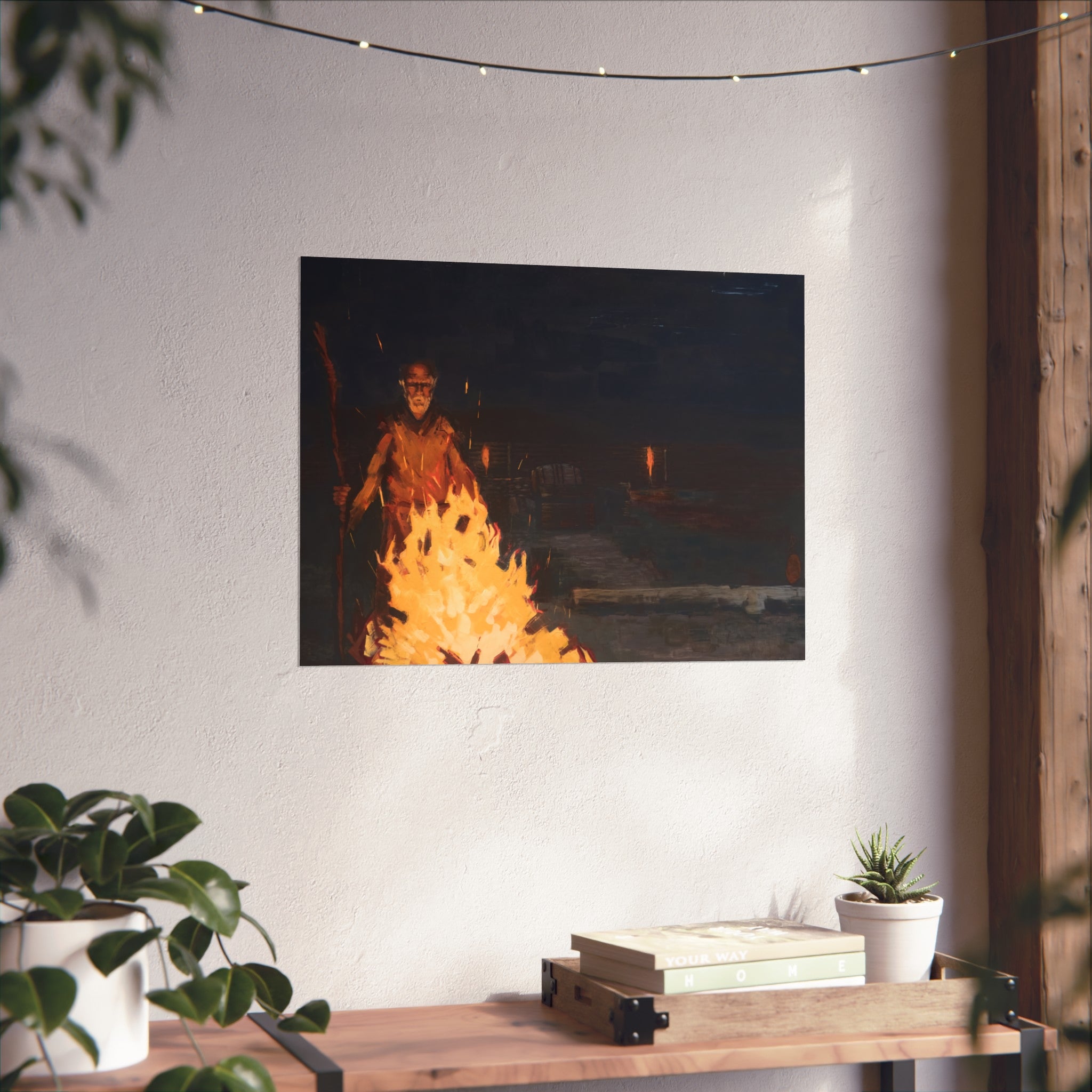 The Fire Still Burns — Limited First Edition 18x24 Art Print
